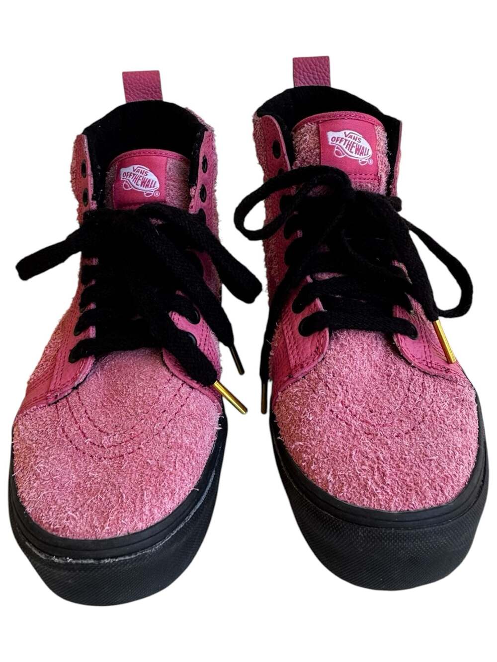 Vans Sk8-Hi Platform MTE Desert Rose Pink Suede High Top Sneakers